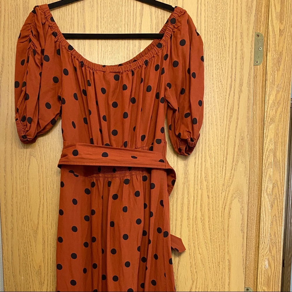 Maeve by Anthropologie Lucienne Polka Dot Dress - Picture 8 of 16